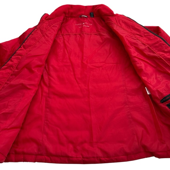 Vintage Tommy Hilfiger 3 in 1 All Weather System Jacket Soft Shell Red Size XL - Picture 9 of 9
